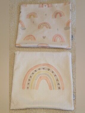 Waverly & Dakota Rainbow Pillow Covers 17" Square